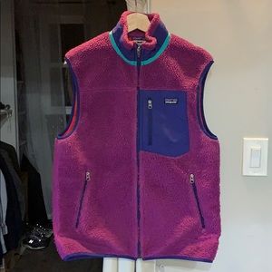 Patagonia Retro-X vest purple (rare)